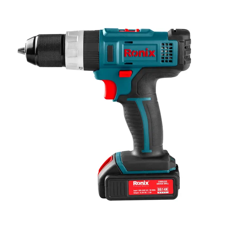 دریل شارژی رونیکس مدل 8614K با باتری سامسونگ