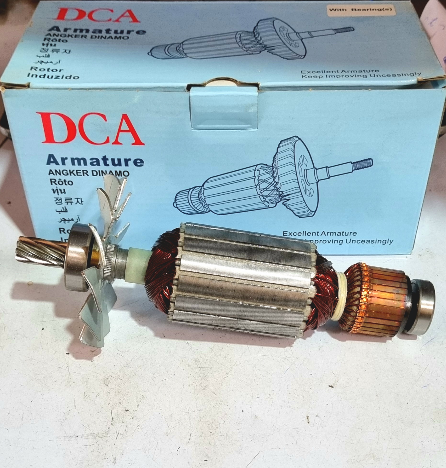 آرمیچر پروفیل بر AJG03-355 دی سی ای اصلی